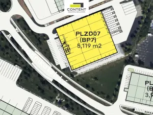 Pronájem skladu, Plzeň - Skvrňany, Podnikatelská, 5119 m2