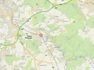 Prodej pozemku pro bydlení, Starý Plzenec, Nádražní, 2026 m2