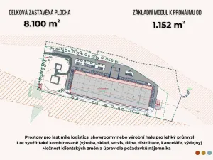 Pronájem skladu, Ostrava - Slezská Ostrava, Podzámčí, 594 m2