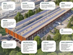 Pronájem skladu, Ostrava - Slezská Ostrava, Podzámčí, 594 m2