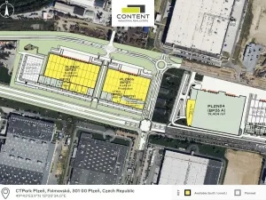 Pronájem skladu, Plzeň - Skvrňany, Ke Karlovu, 1547 m2