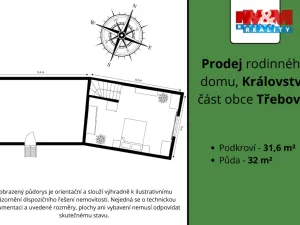 Prodej rodinného domu, Třebovle - Království, 51 m2
