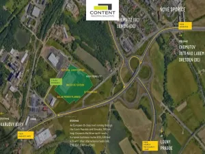 Pronájem výrobních prostor, Chomutov, Karlovarská, 3000 m2