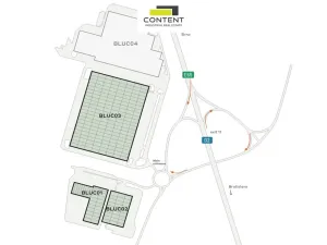 Pronájem skladu, Blučina, 2920 m2