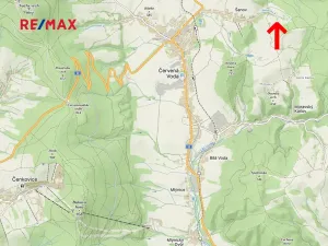 Prodej pozemku pro bydlení, Červená Voda, 1745 m2