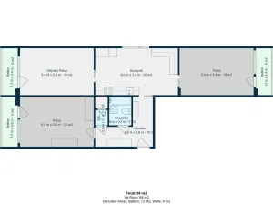 Prodej bytu 3+1, Příbram - Příbram VIII, Brodská, 94 m2