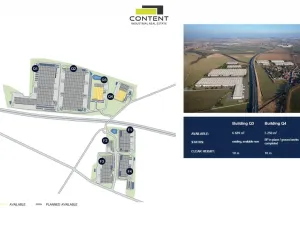 Pronájem výrobních prostor, Pavlov, Logistická, 5250 m2