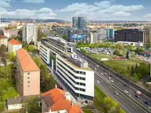 Pronájem kanceláře, Praha - Michle, Jihlavská, 16800 m2