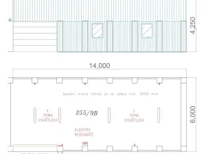 Pronájem výrobních prostor, Bílovice nad Svitavou, Obřanská, 84 m2