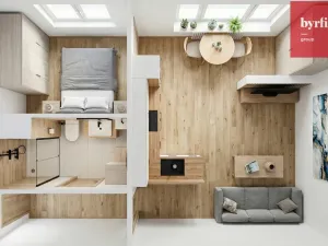 Pronájem bytu 2+kk, Krnov, SPC E, 40 m2