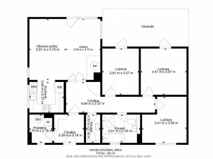 Pronájem rodinného domu, Radostice, Nová, 90 m2