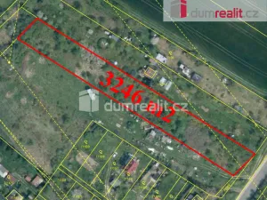 Prodej zahrady, Mělník, Chloumecká, 3246 m2