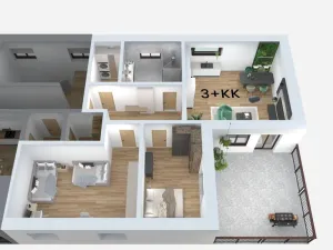 Prodej bytu 3+kk, Litvínov - Chudeřín, Horská, 117 m2