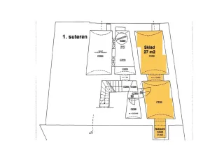 Pronájem obchodního prostoru, Praha - Nusle, Mojmírova, 165 m2