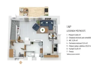 Prodej rodinného domu, Pustiměř, Konečná, 86 m2