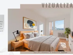 Pronájem bytu 3+1, Olomouc, Stiborova, 74 m2