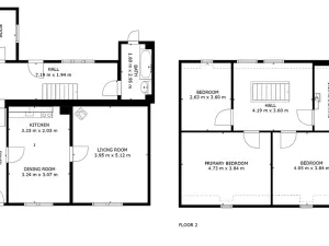 Pronájem rodinného domu, Němčany, 98 m2