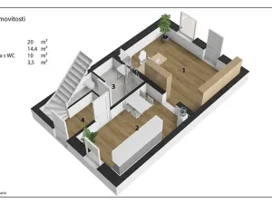 Pronájem kanceláře, Pardubice, Chrudimská, 149 m2