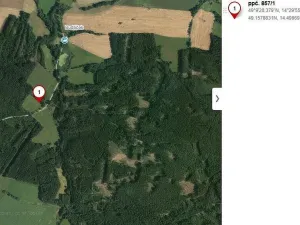 Prodej pole, Hluboká nad Vltavou - Hroznějovice, 785 m2