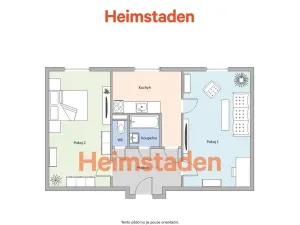 Pronájem bytu 2+1, Havířov - Město, Dlouhá třída, 51 m2