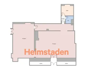 Pronájem obchodního prostoru, Ostrava - Poruba, Hlavní třída, 120 m2