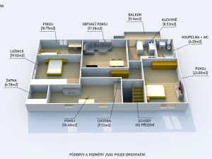 Prodej zemědělské usedlosti, Soběkury, 285 m2