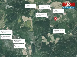 Prodej zahrady, Tymákov, 3911 m2