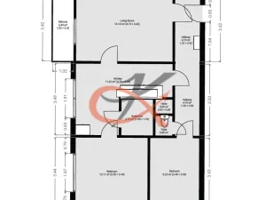 Pronájem bytu 3+1, Rožnov pod Radhoštěm, Meziříčská, 68 m2