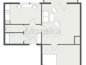 Pronájem bytu 2+1, Lanškroun, Krátká, 69 m2