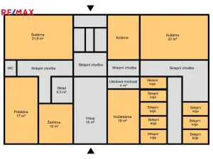 Prodej bytu 3+1, Jesenice, V Lázních, 72 m2
