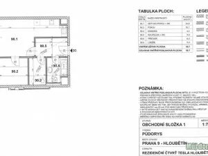 Prodej bytu 2+kk, Praha - Hloubětín, Poděbradská, 59 m2
