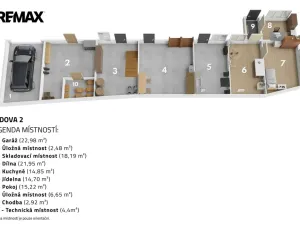 Prodej vícegeneračního domu, Kojice, 415 m2