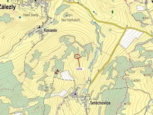 Dražba pozemku, Zálezly, 83 m2