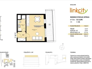 Prodej bytu 1+kk, Ostrava, Stodolní, 30 m2