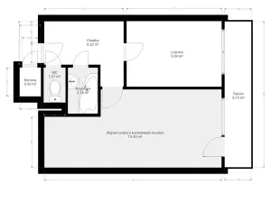 Prodej bytu 2+kk, Praha - Prosek, Litvínovská, 39 m2