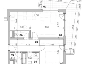 Prodej bytu 2+kk, Karlovy Vary, Sedlecká, 3184 m2