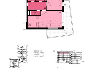 Prodej bytu 2+kk, Karlovy Vary, Sedlecká, 3184 m2