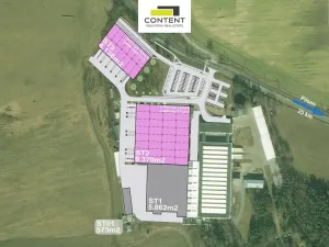 Pronájem výrobních prostor, Stříbro, Forstova, 4138 m2