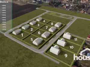 Prodej pozemku pro bydlení, Božice, Karel Jakubec, 809 m2