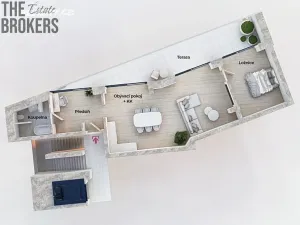 Prodej bytu 2+kk, Praha - Suchdol, U hotelu, 69 m2