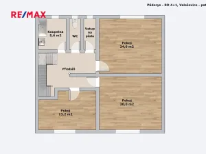 Prodej rodinného domu, Velešovice, 220 m2