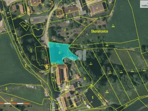 Prodej pozemku pro bydlení, Martinice u Onšova - Skoranovice, 942 m2