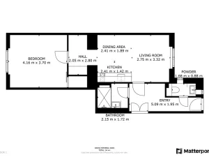 Prodej bytu 2+kk, Praha - Holešovice, U Uranie, 49 m2