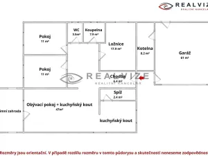 Prodej rodinného domu, Borovany, 237 m2