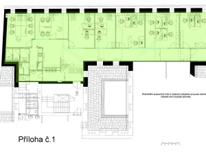 Pronájem kanceláře, Praha - Nové Město, Na příkopě, 215 m2