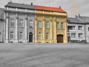 Prodej vícegeneračního domu, Kostelec nad Labem, nám. Komenského, 120 m2