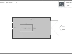 Pronájem garáže, Ústí nad Labem, Klíšská, 19 m2