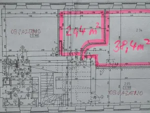 Pronájem kanceláře, Smržovka, Na Kopečku, 11 m2
