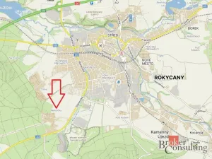 Prodej pozemku pro bydlení, Rokycany, 750 m2