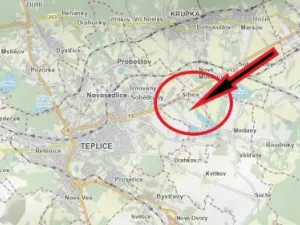 Prodej podílu komerčního pozemku, Srbice, 727 m2